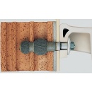 Fischer washbasin and urinal fastening WD 8 type WD 8x90 80659 NEW