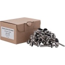 Tornillos de fontanero, ciegos con arandelas de estanqueidad, acero inoxidable A2, ø 4,5x45 mm, PU = 100 piezas 916722045 45 NUEVO