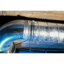 Fischer Lüftungsschelle LGS 355, M8/M10, verz. Rohr-ø NW 355 79506 NEU