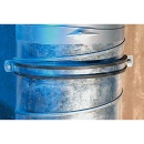 Fischer Lüftungsschelle LGS 355, M8/M10, verz. Rohr-ø NW 355 79506 NEU