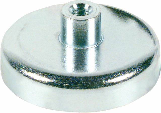 Beloh Magnetflachgreifer m. Gewindeb. max. Einsatztemp. 200°C Abm. 20 x 13 mm, 1 Stück BM 31.024 NEU