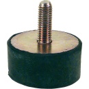 Kipp RUBBER BUFFER TYPE D 40 x 30 mm, AG M 8 x 23 mm...