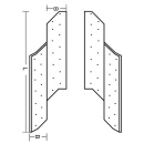 Rafter purlin anchor left 170 mm 5701950000000 NEW