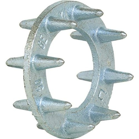 Geka Holzverbinder zweiseitig ø 80 mm, galv. verzinkt 4001796768194 NEU