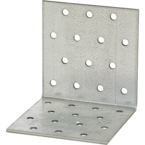 Conector angular Simpson Strong-Tie de chapa perforada de 2,5 mm 60x60x80mm 5701953086688 NUEVO