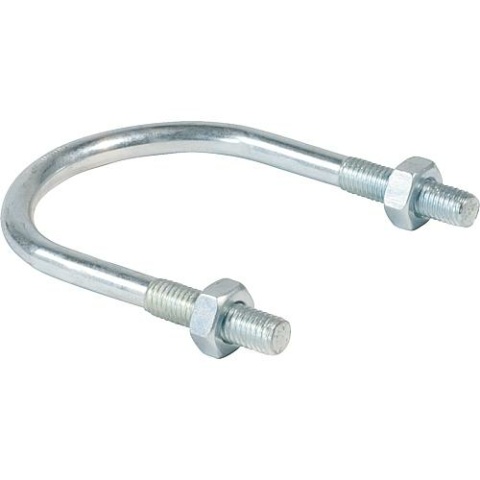 Fischer round steel bracket 131-140mm 5"" M14 VPE 5 24432 NEW