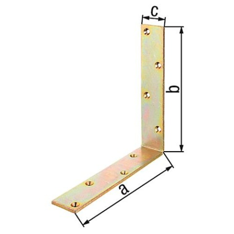 Ángulo de viga GAH Alberts, 200x200x40mm galvanizado 333607 NUEVO