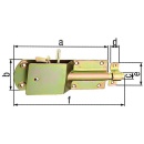 GAH Alberts Sicherheits-Stallriegel, mit Schlaufe 200mm,...