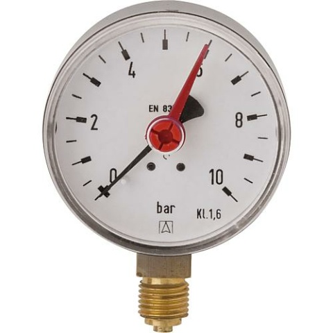 Afriso pressure gauge Solar RF 63 D201 Solar 63mm G 1/4 B radial 0/10 bar 86430201 NEW