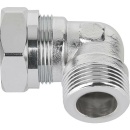 Racor de compresión codo 22 x 3/4""AG,...