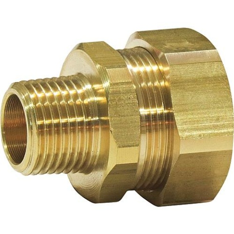 QuickFix Pro Quick Fix Pro - Verschraubung DN16 x 3/4"" AG, Steckfitting, Messing NEU