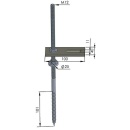 Sunex stokschroef M12 x 300mm roestvrij staal V2A NIEUW