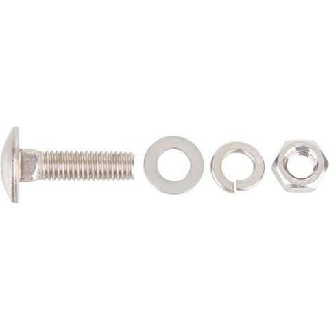 Vis de serrure Sunex M8 x 30mm avec rondelle et écrou 650710026 NEUF