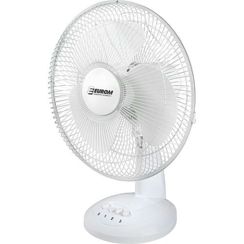 Eurom table fan VT12 12"", 3 power levels, 35 watts NEW