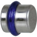 Evenes stainless steel pressfitting V-contour cap 22mm...
