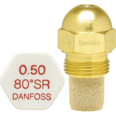 Danfoss burner nozzle Danfoss 0.85/45°SR round head nozzle 030F5918 NEW