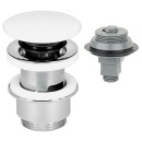 Schaftventil Klicker/feststehend Abdeckplatte Keramik,...