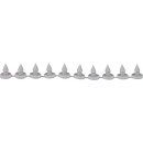 Austroflex PUR-PVC Nieten weiß VPE 1000 Stück NEU