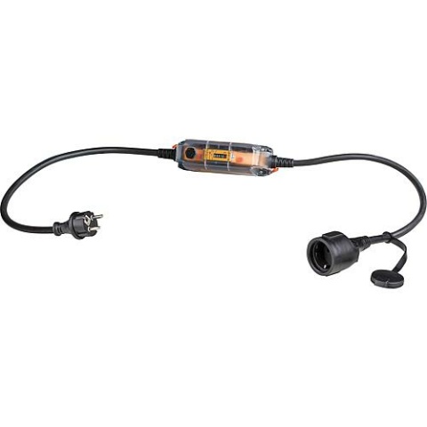 Mobiele adapter teller Schuko 16A/230V NIEUW