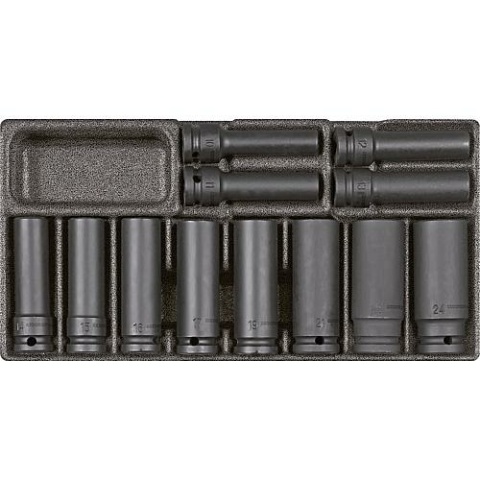 Gedore red set of power screwdriver bits red 14-piece 1/2"" NEW