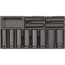 Gedore red set of power screwdriver bits red 14-piece 1/2"" NEW