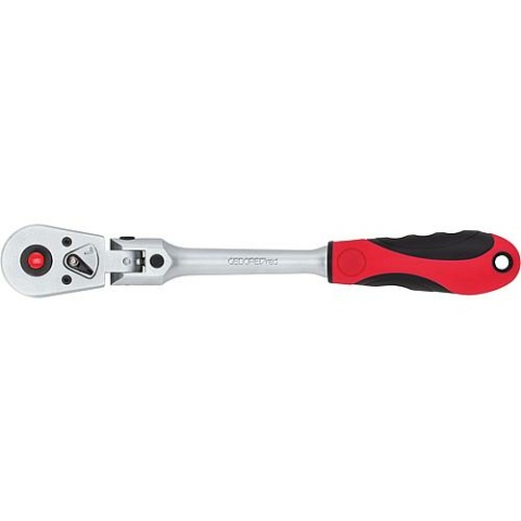 Gedore red reversible ratchet red with joint 3/8"" L=246mm NEW