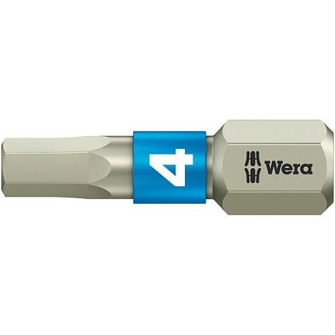Embout Wera hexagonal Hex-Plus, acier inoxydable 2,0x25mm NOUVEAU