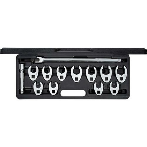 Gedore red crowfoot socket spanner set red 13-piece NEW