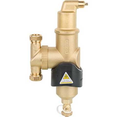 Separatore daria e fanghi Spirotech Spirocombi con magnete MB3 DN32 (11/4"") IG, 110°C, 10 bar NUOVO