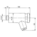 Mango de recambio Benkiser adecuado para 93 020 46 Ref.No.:0160103 NUEVO