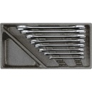 Set di chiavi doppie aperte rosse Gedore 8 pezzi NUOVO