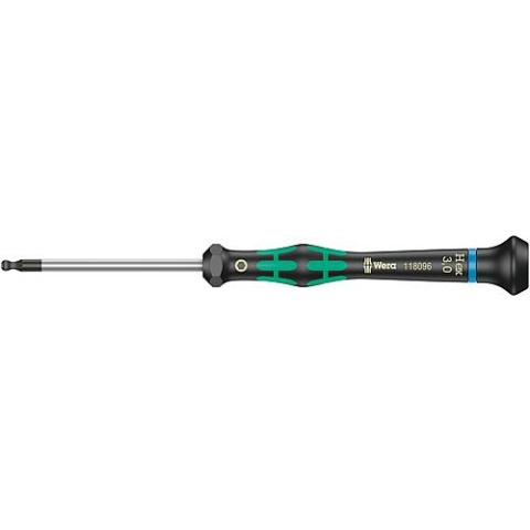 Wera hexagon ball-head screwdriver electronic series Micro 2.0x60mm NEW