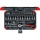 Gedore red socket spanner set red 33-piece 1/4"" NEW