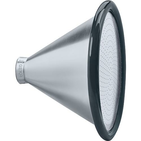Geka plus shower head soft rain XXL 0.8mm bore 150mm NEW