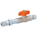 GOK Gaskugelhahn mit TAE RVS 10mm bds. PN5 NEU