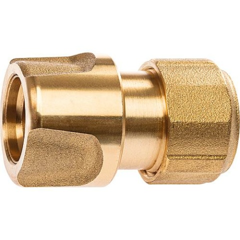 Geka plus Schlauchstück ""Trinkwasser"", 5/8""-16mm, MS, DVGW NEU