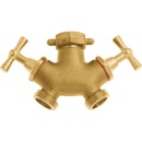 Geka plus two-way valve IG G3/4"" - 2x AG...