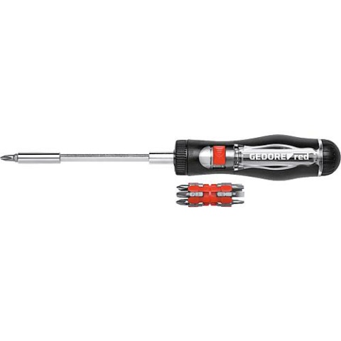 Gedore red magazine screwdriver red 13in1 NEW