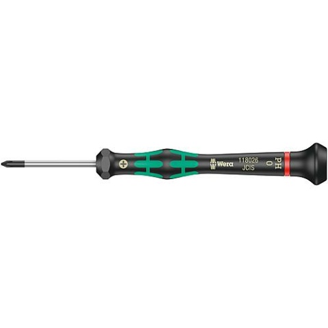 Wera Phillips screwdriver electronic series Micro PH0x40mm NEW