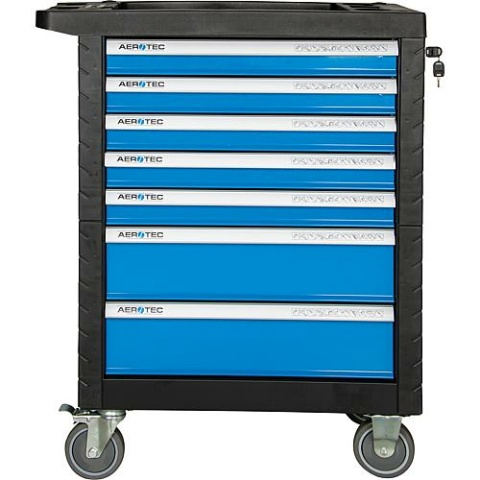 Aerotec werkplaatswagen uitgerust met 255 gereedschappen NIEUW