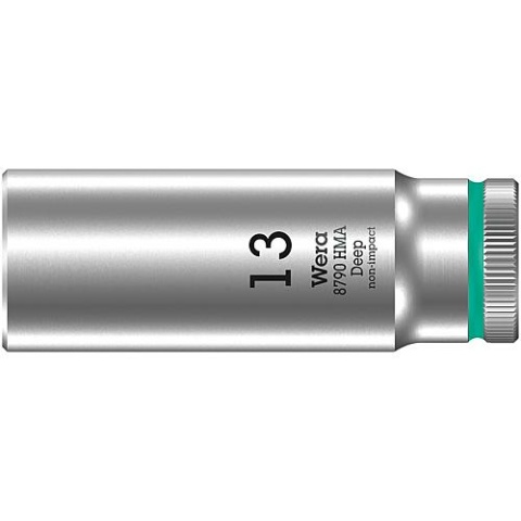 Wera socket 1/4"", hexagonal, long, SW 8.0 length 50mm NEW