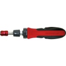 Gedore destornillador de carraca rojo 1/4"" con...
