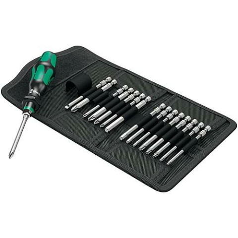 Wera bit screwdriver set Kraftform Kompakt 60 17 pieces NEW