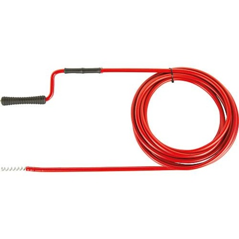 Buisreinigingsschacht D: 6mm, L: 1,5m met PVC-coating NIEUW