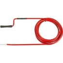 Rohrreinigungswelle D: 9mm, L: 5m mit PVC Ummantelung NEU