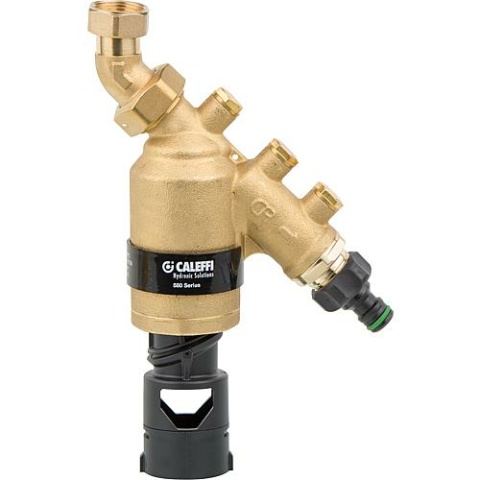 Caleffi Systemtrenner BA Typ 580104 DN15 (1/2"") überwurf mit Schlauchanschluss NEU