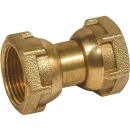 Brass screw fitting straight with ÜWM,...