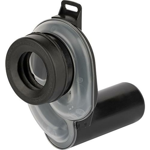 Sanitärtechnik Eisenberg PE urinal outlet trap horizontal outlet DN50 with inspection window NEW