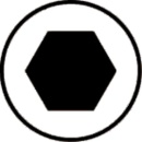 Countersunk screws hexagon socket 8x50 A4 PU 100 NEW