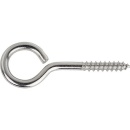 Eyebolt with wood thread 4,4x40 A2 PU 100 NEW